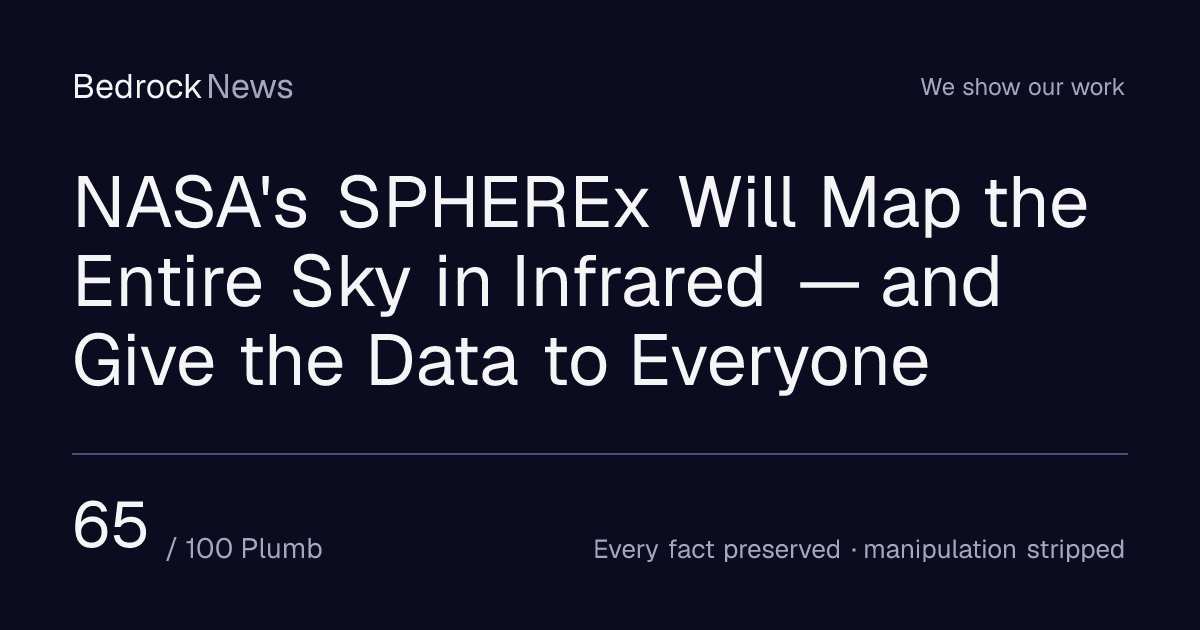 NASA's SPHEREx Will Map the Entire Sky in Infrared — and Give the Data ...